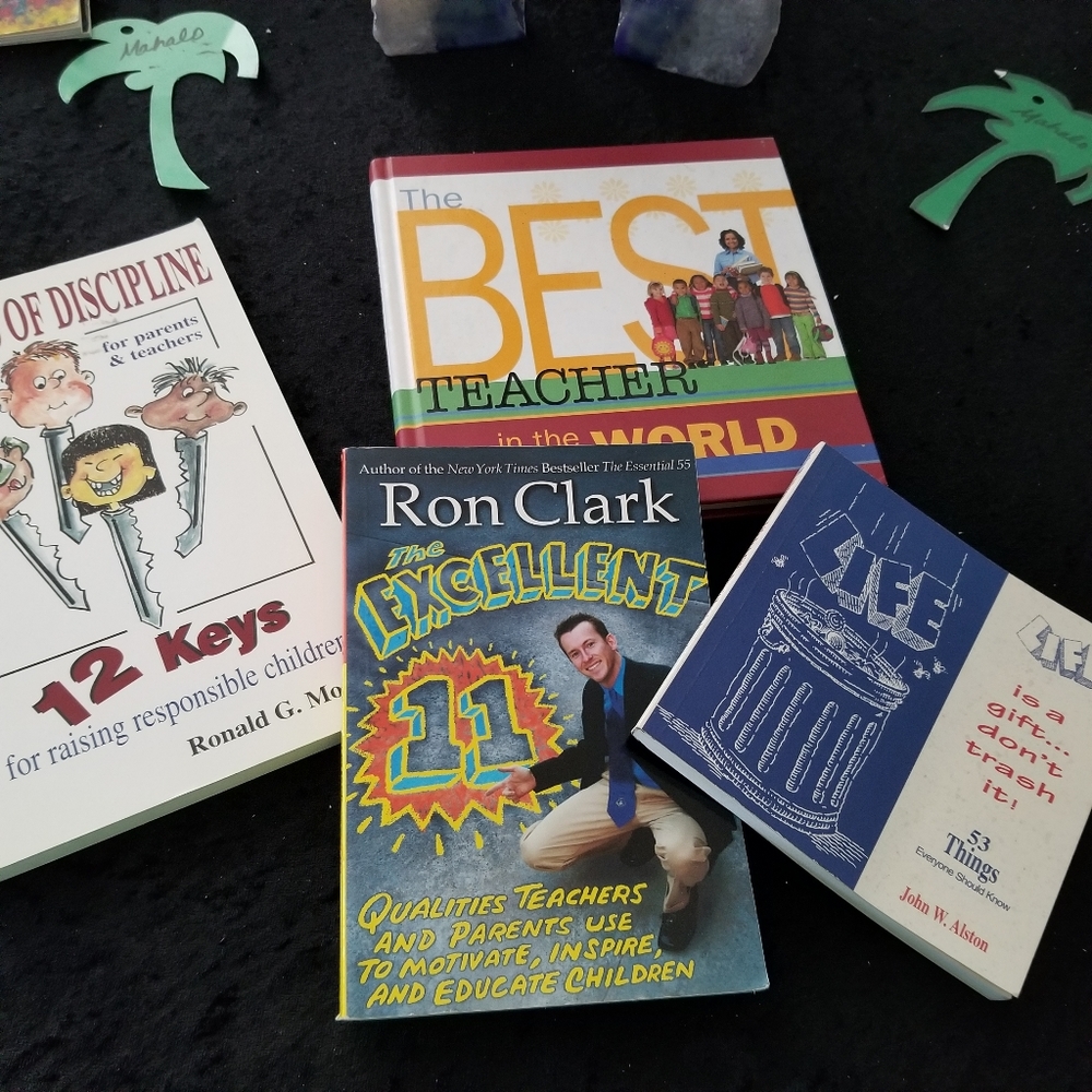 4 Books on discipline and motivation.